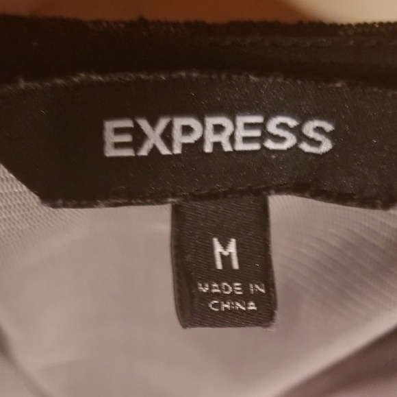 EXPRESS razorback tank top - black - Picture 3 of 3